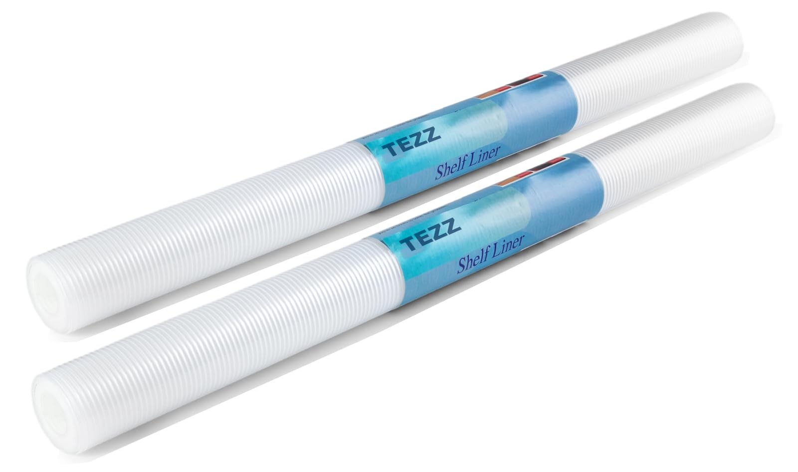 2 Rolls Shelf Liners, 17.5 Inches x 20 FEET Non-Slip Kitchen Cabinet Liner, W...-image