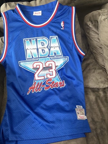 Camiseta deportiva Mitchell & Ness Michael Jordan Eastern Conference 1992-93 All-Star para hombre L - Imagen 3 de 12