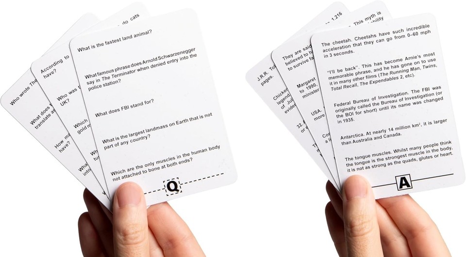 Trivia Rournament Portable Trivia Party Game - Perfect for Christmas and Family ...