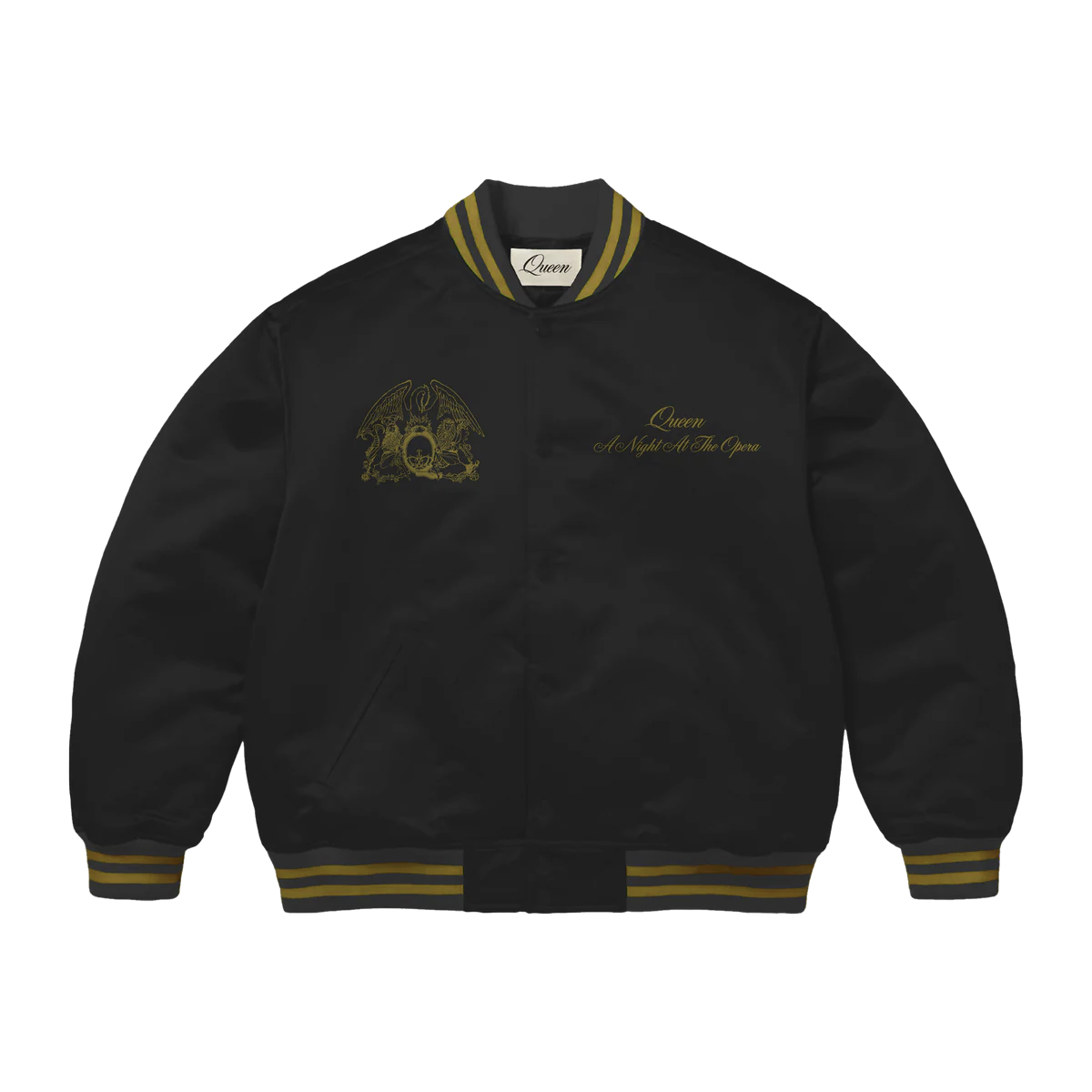 ミュージシャン QUEEN BOMBER JACKET Queen Bomber Jacket 50th Anniversary A Night At The Opera