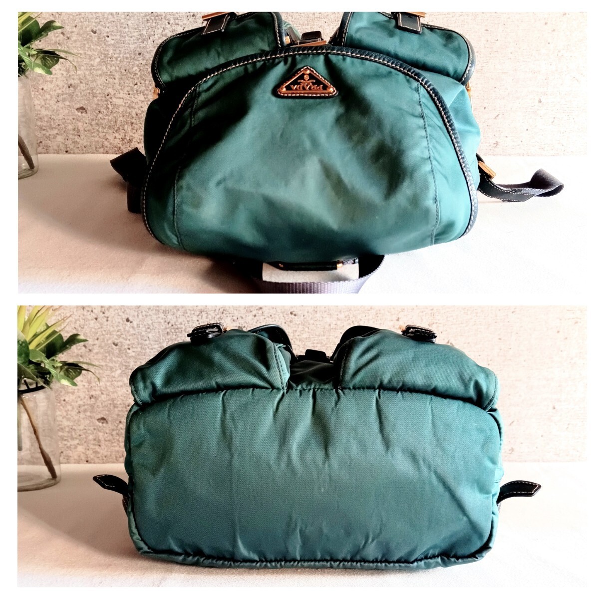 Excellent Condition PRADA BZ0030 Nylon Leather Backpack Bag Women s Men s from j thumbnail 6