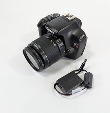 Canon EOS Rebel T3 Digital SLR Camera w/18-55mm Lens  DC Coupler No Cap or Batt