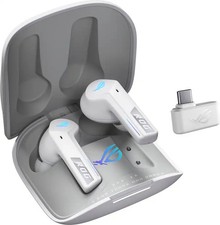 ASUS - ROG Cetra True Wireless SpeedNova In-Ear Gaming Earbuds - White