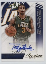 2015-16 Panini Prestige Preeminent Ink 15/49 Trey Burke #PI-TB Auto 1e1f