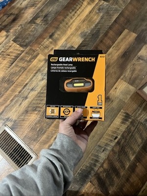 GEARWRENCH Rechargeable Head Lamp, 200 Lumen - 83137 200 lm Head Lamp
