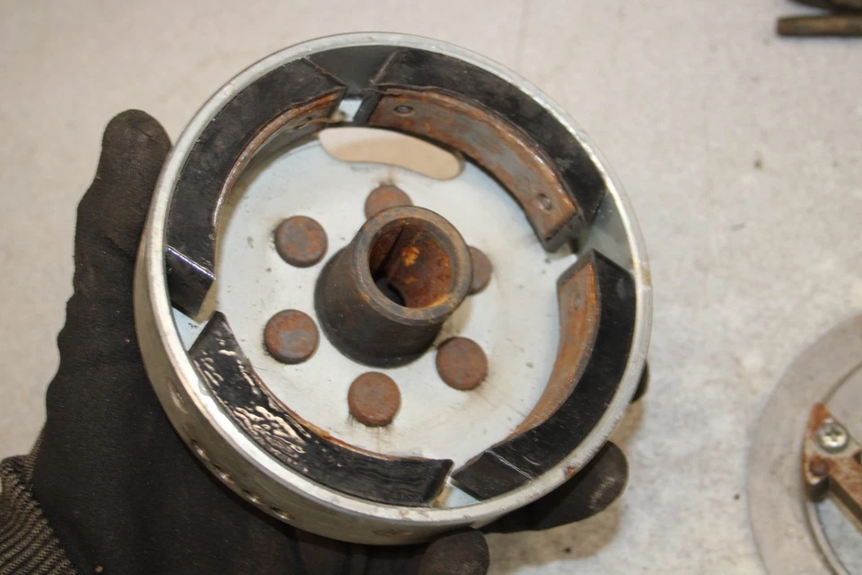 1979 Yamaha YZ400 ESTATOR MAGNETO GERADOR ALTERNADOR N2-2209.ABA - Imagem 4 de 4