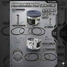 2 Piston Kit Polaris Sportsman 700 02~08, Ranger 700 06~09 #2202127 w/ RIK Ring