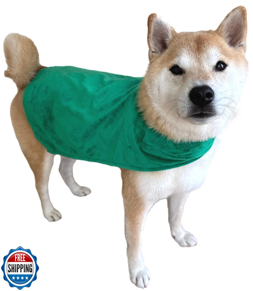 ComfyCamper Green Elf Superhero Dog Costume for Dogs - XS XXL Leaf Flower Cos - Image 2 of 2