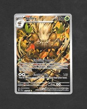 Shiftry 163/162 - Temporal Forces Illustration Rare Holo Pokémon Card TCG NM