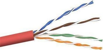 Netzwerkkabel rot ACT Cat6a - 305m 305m Cat6a U/FTP (STP) (EP455B)