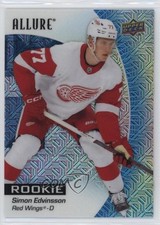 2023-24 Upper Deck Allure Rookies Blue Line 33/35 Simon Edvinsson #147 2o7