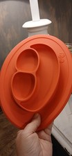 EZPZ The Mini Mat Baby Placemat Food Bowl/Plate Silicone Suction BPA free Red