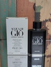 ACQUA di GIO PROFUMO PARFUM 2.5 fl oz 75ml TSTR NIB 100 AUTHENTIC 2018 BATCH