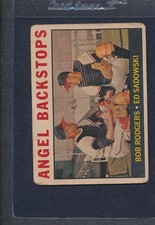 1964 Topps Venezuelan #061 Bob Rodgers/Ed Sadowski Poor-Fair *21