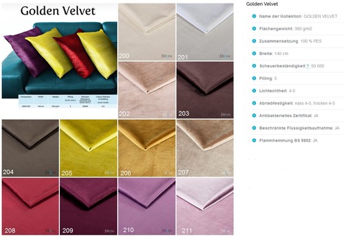 Chesterfield Couch Polster Textil Couchen Dreisitzer Wohnzimmer Sofa Lila Samt - Bild 9 von 10