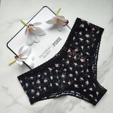 PINK Victoria's Secret V-Cut Front Wear Everywhere Lace Cheekster Panty Size S/M