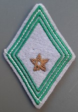 Beau Losange Officier RTM Tirailleurs Marocains M1945 brodé or ORIGINAL PATCH