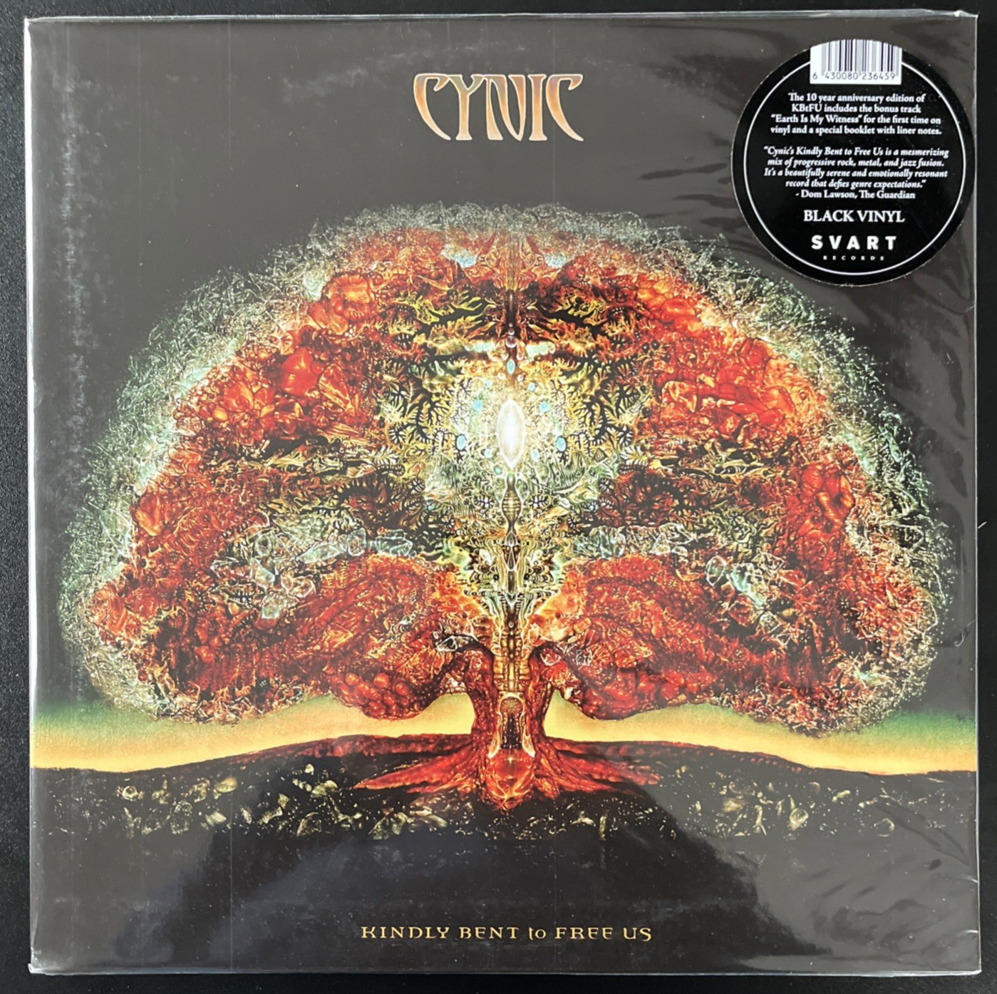 CYNIC ЛЮБЕЗНО СОГЛАСИЛСЯ ПОДАРИТЬ НАМ БЕСПЛАТНУЮ ВИНИЛОВУЮ ПЛАСТИНКУ + БОНУС-ТРЕК И БУКЛЕТ С ПЕЧАТЬЮ MINT