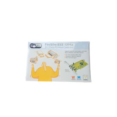 IO Flex FireWire IEEE 1394a Adapter 3+1 Ports PCI Host Controller