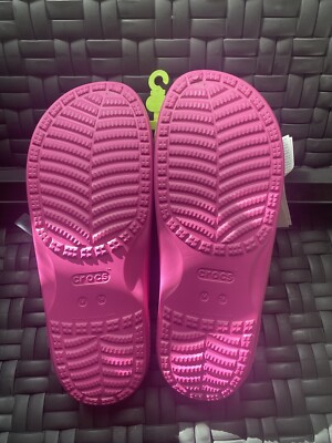 New Crocs Classic Unisex Sandal Size Men 14 Pink Double  display picture 3