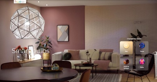 PHILIPS Hue White & Color Ambiance 1100 A60 Smart Bulb - B22 - Bluetooth & WiFi - Picture 5 of 18