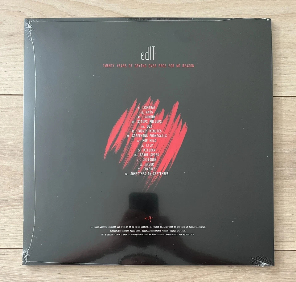 EDIT - CRYING OVER PROS FOR NO REASON 20TH ANNIVERSARY 2LP SPLATTER Sealed New Foto 2 de 2