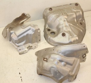 Mazda 3 BM 2.0 Hitzeschutz Hitzeschutzblech Krümmer Katalysator Kat