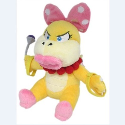New Super Mario Wendy Koopa Bowser Koopaling 7'' Plush Toy Doll Stuffed Animal
