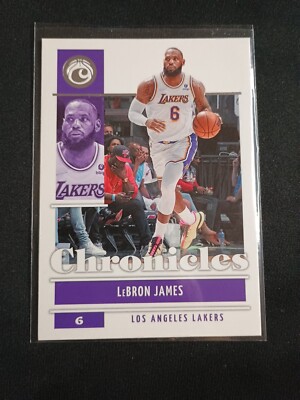 2021-22 Panini Chronicles Basketball Lebron James #4 LA Lakers