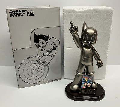 Astro Boy Copper Metal 12'' figure (Tezuka Productions) Ultra Rare & New in Box!