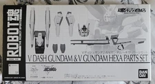 Bandai Robot Spirits SP V Dash Gundam & V Gundam Hexa Parts Set