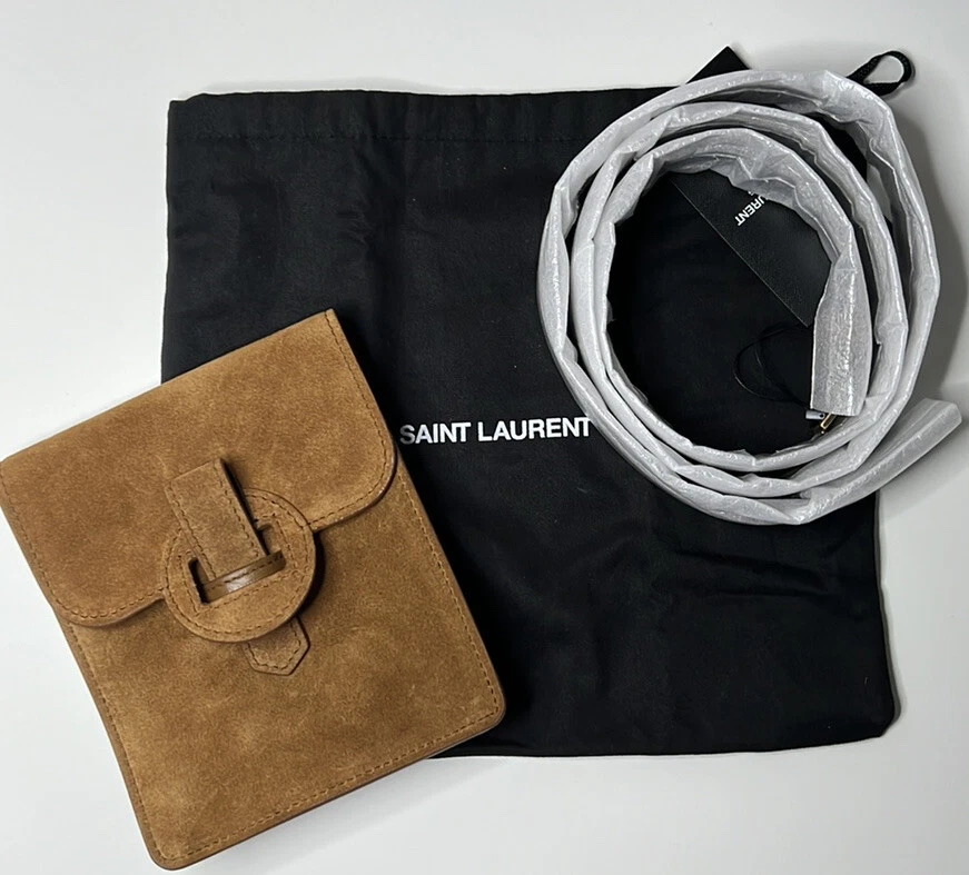 Shop Saint Laurent Marsupio Leather Belt Bag