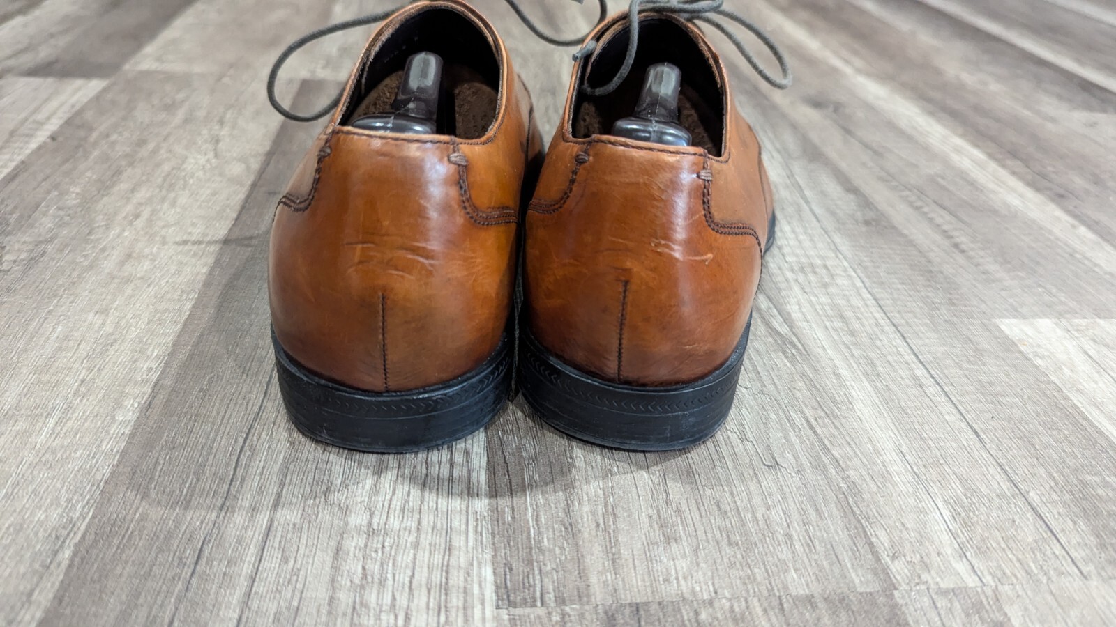 SAOLA Stringate uomo Cole Haan in pelle marrone con punta spaccata taglia 8 1 2 M Nikeair