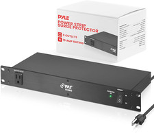 PDU Power Strip Surge Protector - 150 Joule 15 Amp 9 Outlet, Heavy Duty Electric