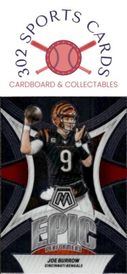 2024 Panini Mosaic #EP-JB Joe Burrow Epic Performers