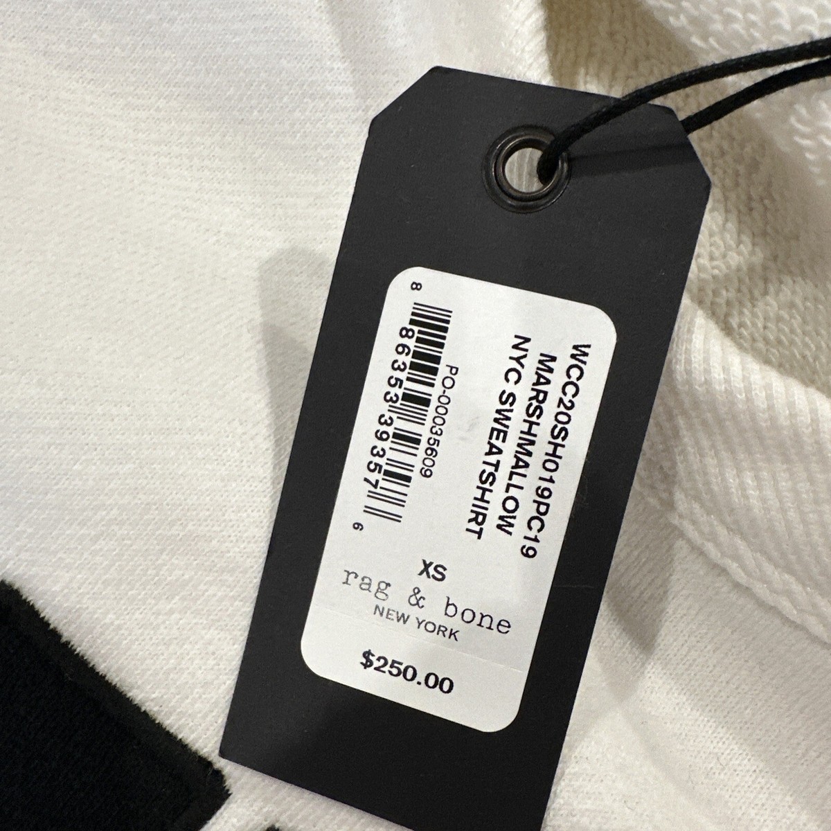 Sweatshirt Rag And Bone Manhattan $250 Rag Bone NYC Varsity