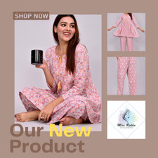 Cotton Kurti Kurta Women Designer Indian Embroidery Set Dress Women's Bollywood