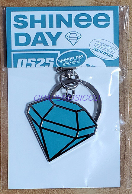 SHINee DEBUT 12th ANNIVERSARY OFFICIAL GOODS LOGO KEY RING KEYRING