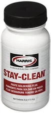 HARRIS SCPF4 Stay Clean Paste Soldering Flux, 4 oz. Jar 
