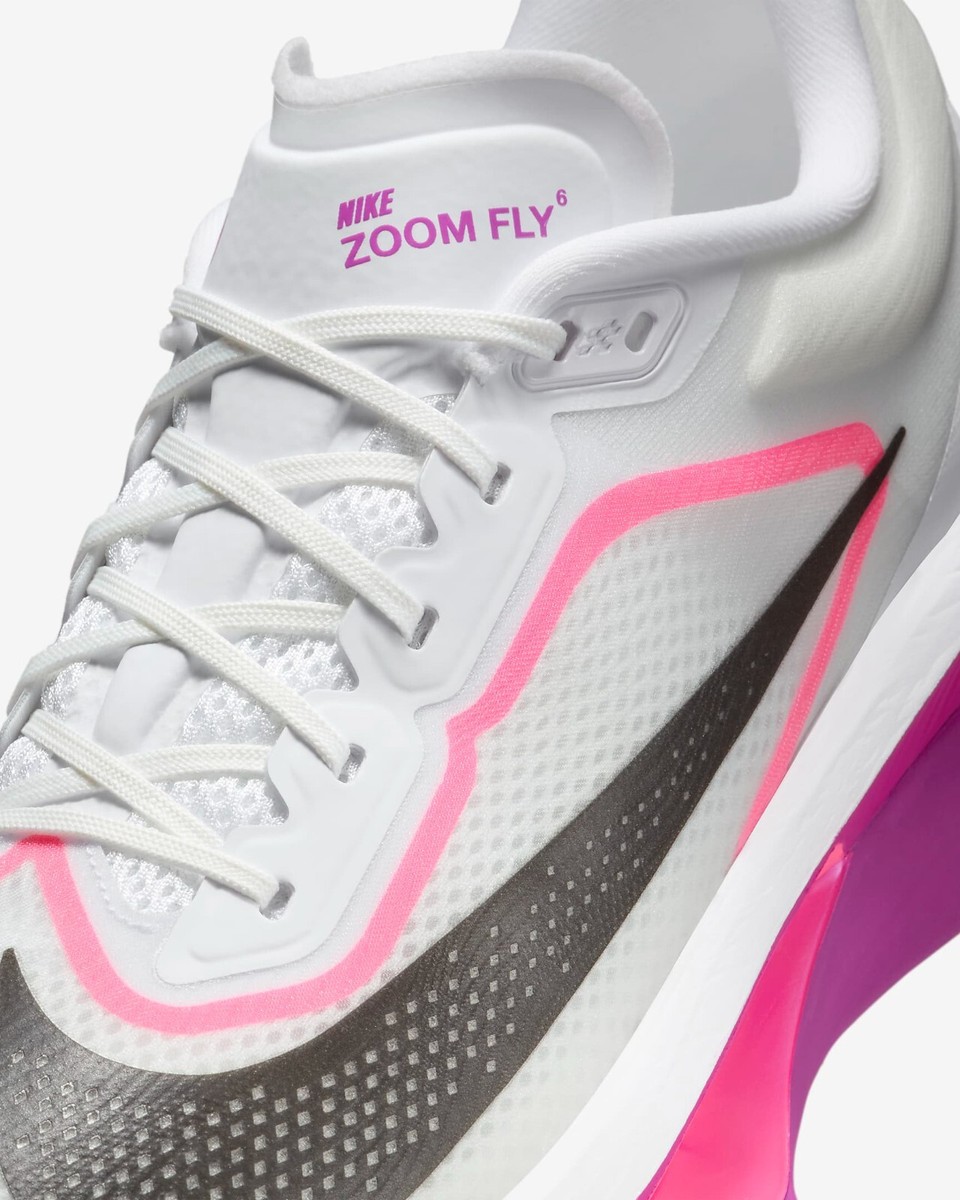 NIKE Zoom Fly 6 FN8454-101 White Vivid Grape Hyper Pink NIKE Zoom Fly 6 FN8454-101 White Vivid Grape Hyper Pink