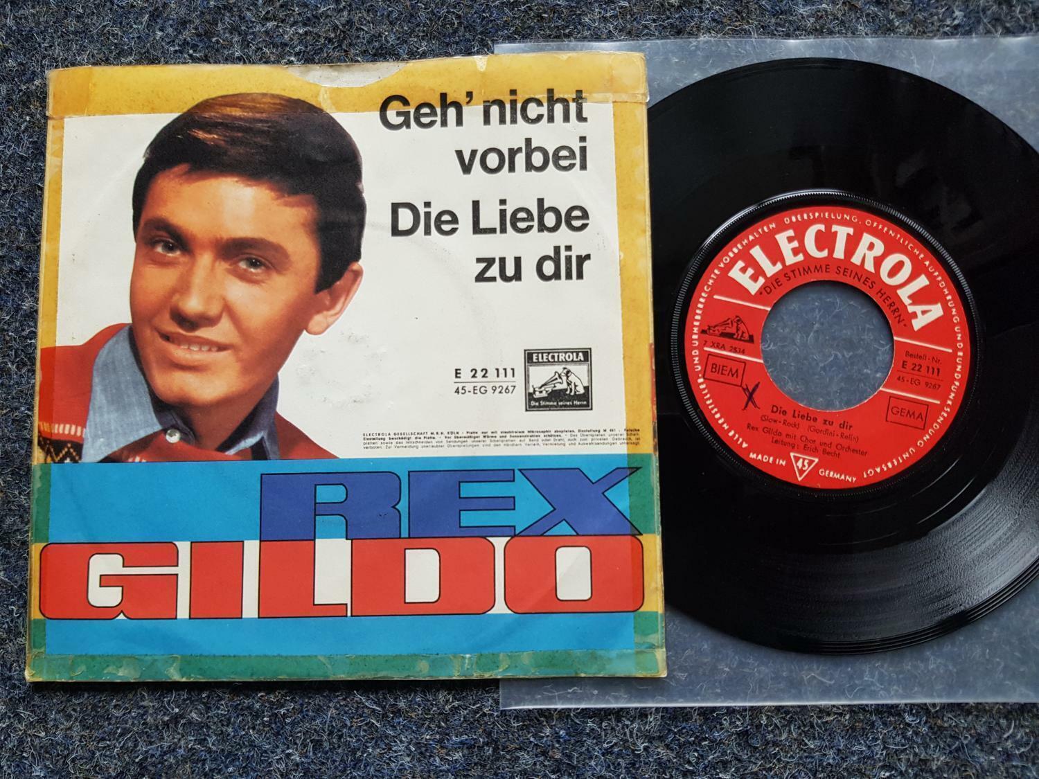 7"" Single Vinyl Rex Gildo - Geh' nicht vorbei