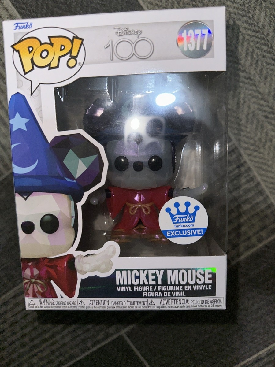 Funko Disney 100th Anniversary Facet Mickey Mouse Sorcerer's
