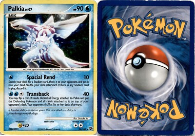 2008 Pokemon, Great Encounters, #26/106 Palkia LV.67, Cosmos Holo