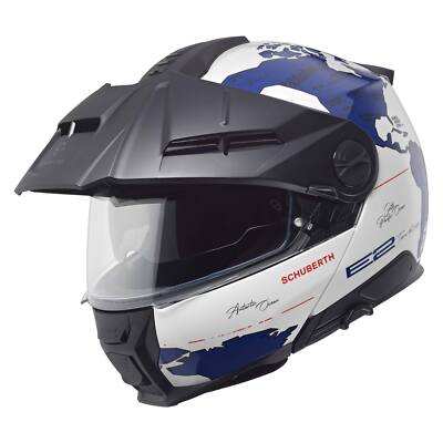 SCHUBERTH E2 ATLAS Modular Helmet Blue White