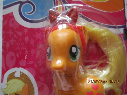 MON PETIT PONEY G4 " APPLEJACK, HAIRBOW SINGLES " 2015 / HASBRO NEUF - Picture 3 of 4