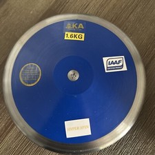 AKA Sports Gear ABS Plastic Competition Discus 1.6 KG Hyper Spin Track and Field