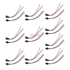 Connector Connected Cable Plug 10pcs 2.54mm SM/2P Male/Female Latest Hot Sale