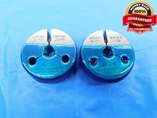 .421 28 UNS 2A THREAD RING GAGES .4210 GO NO GO P.D.'S = .3950 & .3900 27/64
