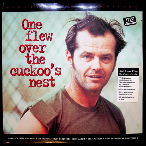 One Flew Over the Cuckoo's Nest 1975 w/ Jack Nicholson Movie 1997 LD ...