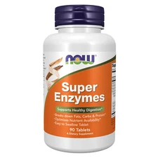 NOW FOODS Super Enzymes 90 Tablets